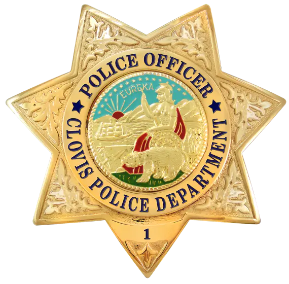 Clovis Police Badge